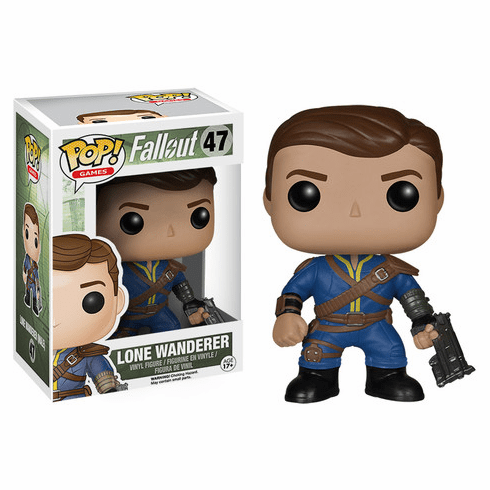 Funko Pop Vinyl Games Fallout Lone Wanderer Male Figure
