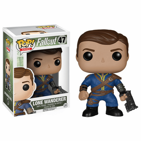 Funko Pop Vinyl Games Fallout Lone Wanderer Male Figure