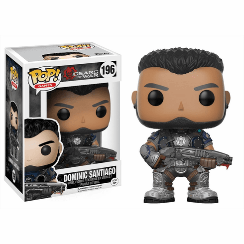 Funko Pop Vinyl Games Gears of War Dominic Santiago Figure