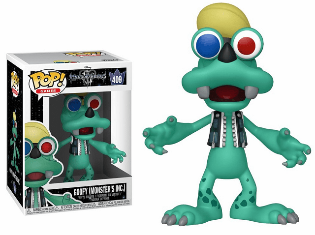 Funko Pop Vinyl Games Kingdom Hearts Monsters Inc. Goofy Figure