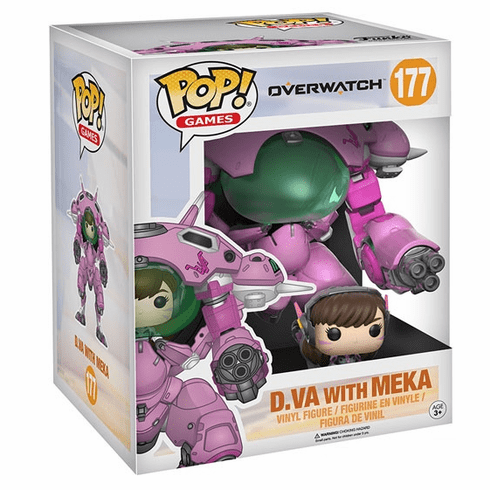 Funko Pop Vinyl Games Overwatch D.Va with Meka Figure