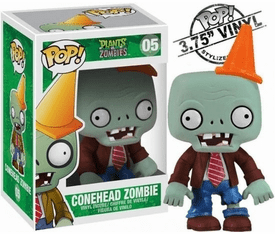 Funko Pop Vinyl Games Plants Vs Zombies Conehead Zombie Figure
