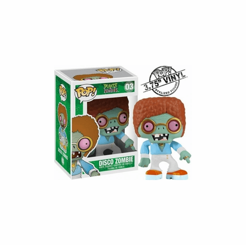 Funko Pop Vinyl Games Plants Vs Zombies Disco Zombie Figure