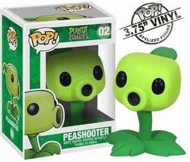 Funko Pop Vinyl Games Plants Vs Zombies Peashooter Figure