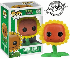 Funko Pop Vinyl Games Plants Vs Zombies Sunflower Figure