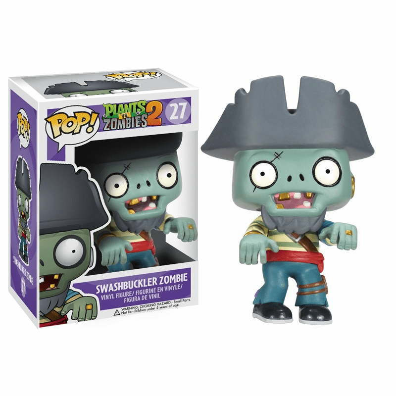 Funko Pop Vinyl Games Plants Vs Zombies Swashbuckler Zombie Figure