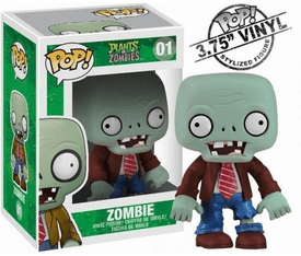 Funko Pop Vinyl Games Plants Vs Zombies Zombie Figure