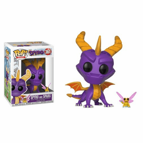 Funko Pop Vinyl Games Spyro & Sparx Figure