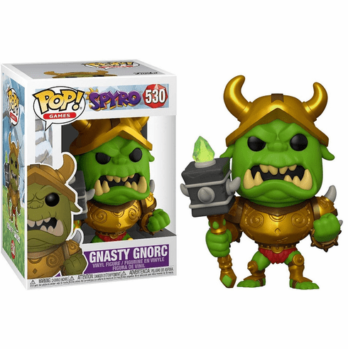 Funko Pop Vinyl Games Spyro & Sparx Gnasty Gnork Figure