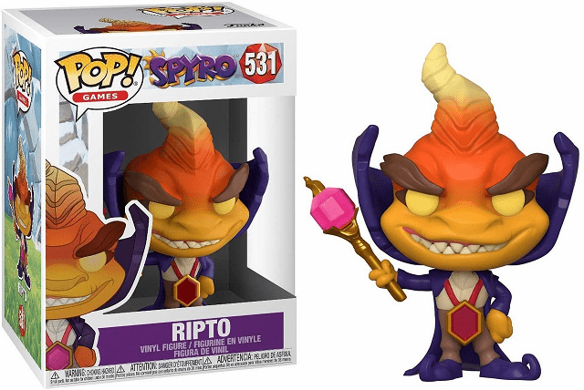 Funko Pop Vinyl Games Spyro & Sparx Ripto Figure