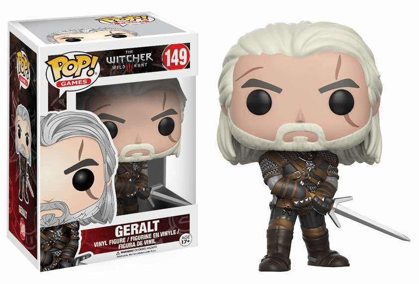 Funko Pop Vinyl Games The Witcher Geralt Figure