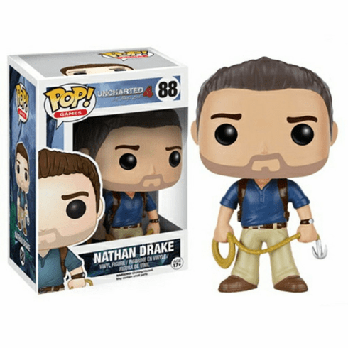 Funko Pop Vinyl Games Uncharted Nathan Drake Figure