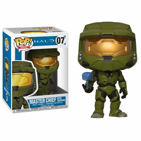 Funko Pop Vinyl Halo 07 Master Chief with Cortana Figure