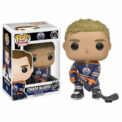Funko Pop Vinyl Hockey Edmonton Oilers Connor McDavid Figure