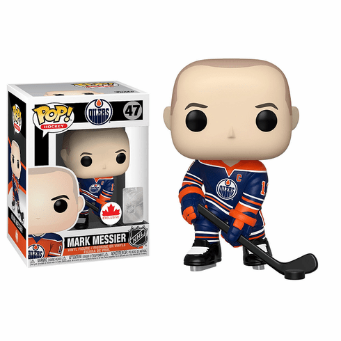 Funko Pop Vinyl Hockey Edmonton Oilers Mark Messier Figure