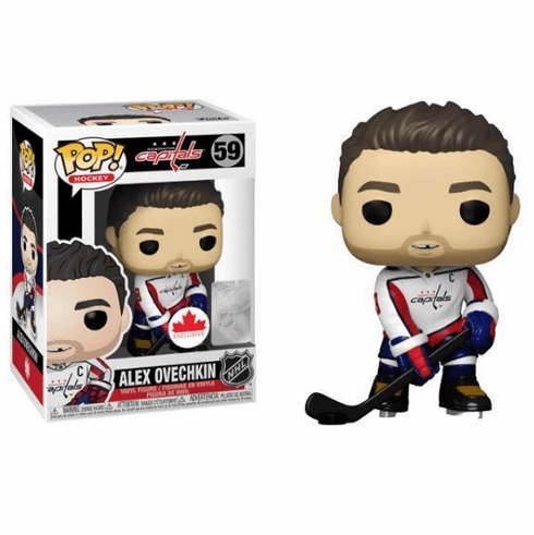 Funko Pop Vinyl Hockey Washington Capitals Alex Ovechkin Figure