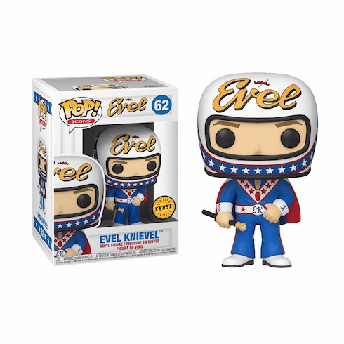 Funko Pop Vinyl Icons 62 Evel Knievel Chase Figure