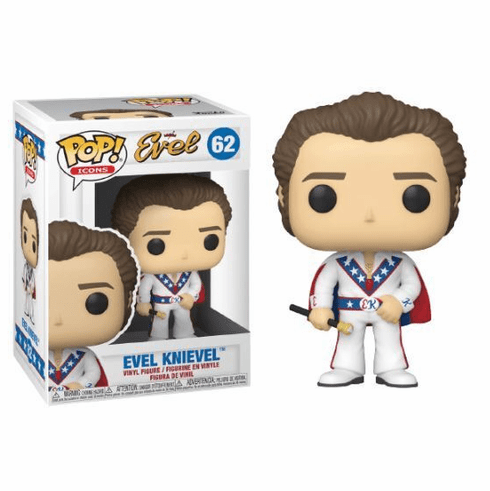 Funko Pop Vinyl Icons 62 Evel Knievel Figure
