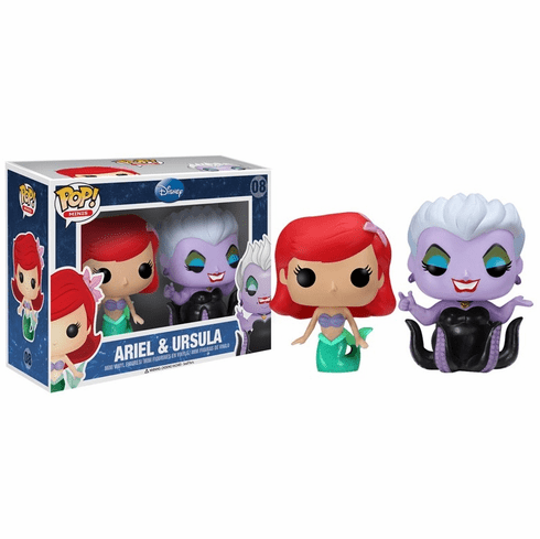 Funko Pop Vinyl Minis 08 Ariel the Mermaid and Ursula Figures