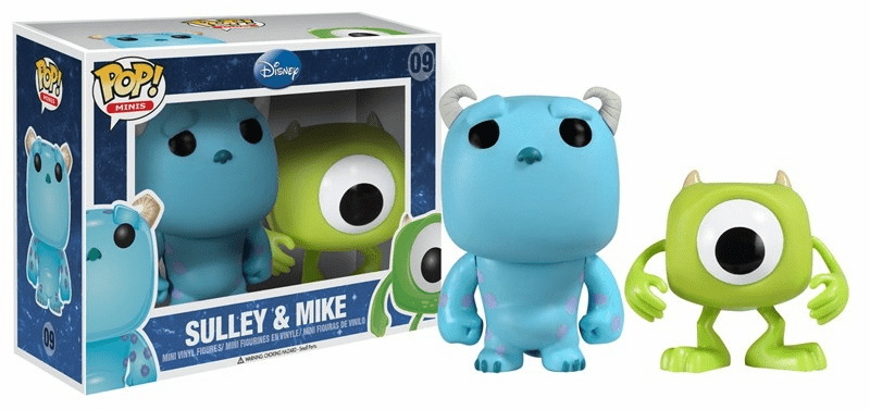 Funko Pop Vinyl Minis 09 Sulley and Mike Figures