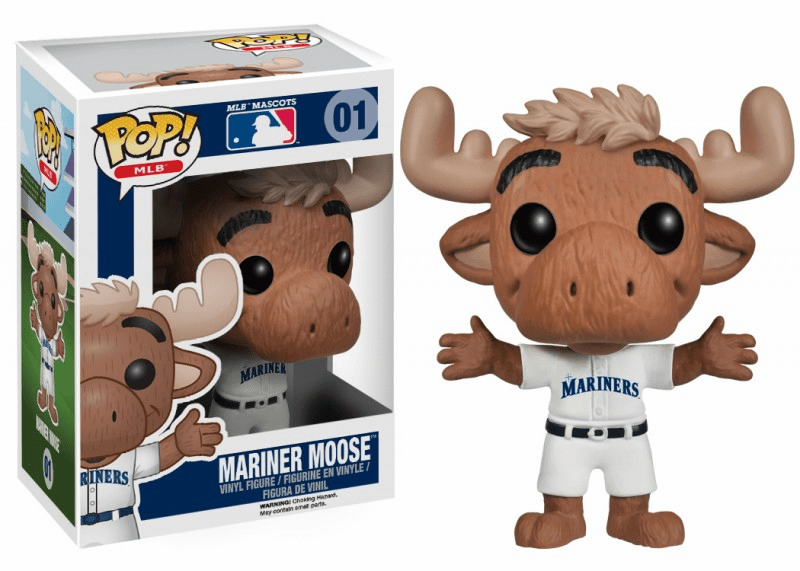 Funko Pop Vinyl MLB 01 Seattle Mariners Mariner Moose Figure