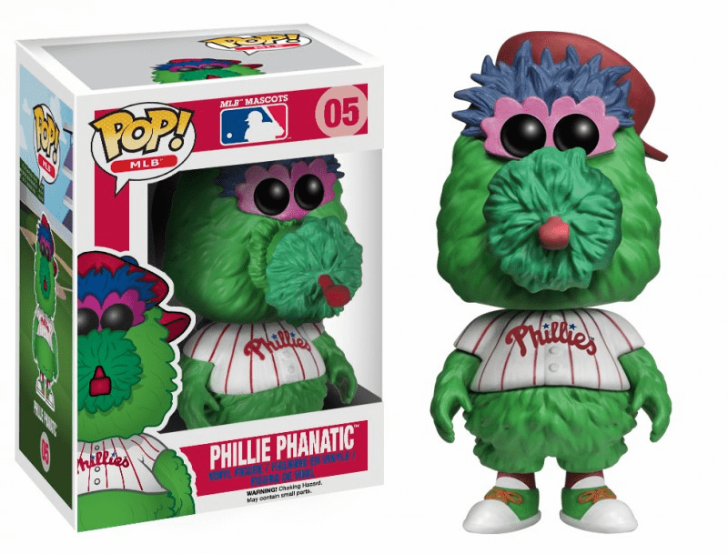 Funko Pop Vinyl MLB 05 Philadelphia Phillies Phillie Phanatic Figure