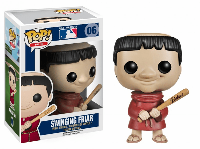 Funko Pop Vinyl MLB 06 San Diego Padres Swinging Friar Figure