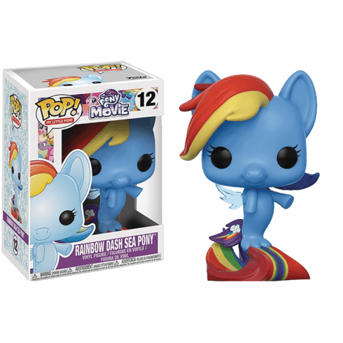 Funko Pop Vinyl My Little Pony Rainbow Dash Sea Pony Figure