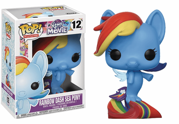 Funko Pop Vinyl My Little Pony Rainbow Dash Sea Pony Figure