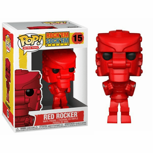 Funko Pop Vinyl Retro 15 Rock'Em Sock'Em Red Rocket Figure