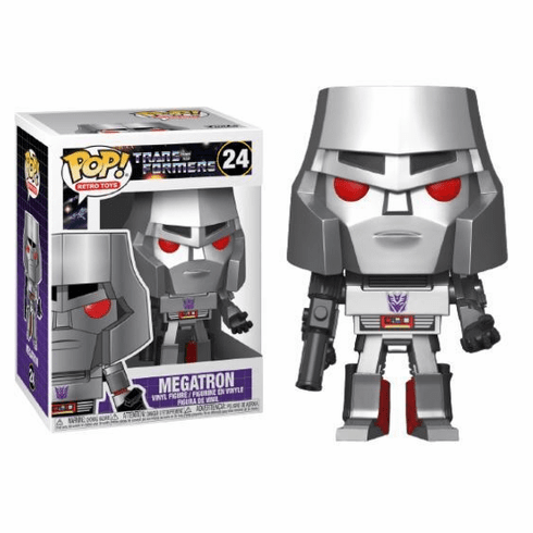 Funko Pop Vinyl Retro 24 Transformers Megatron Figure