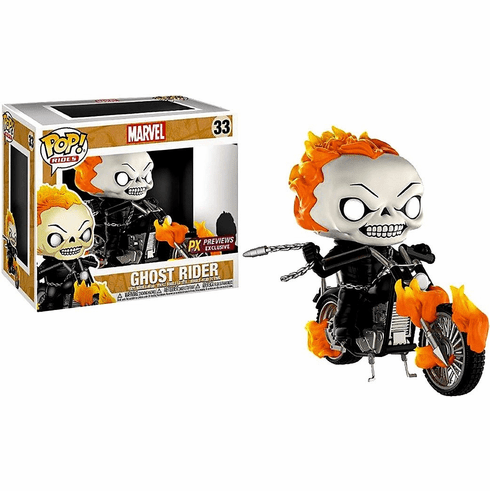 Funko Pop Vinyl Rides Marvel Ghost Rider Figure