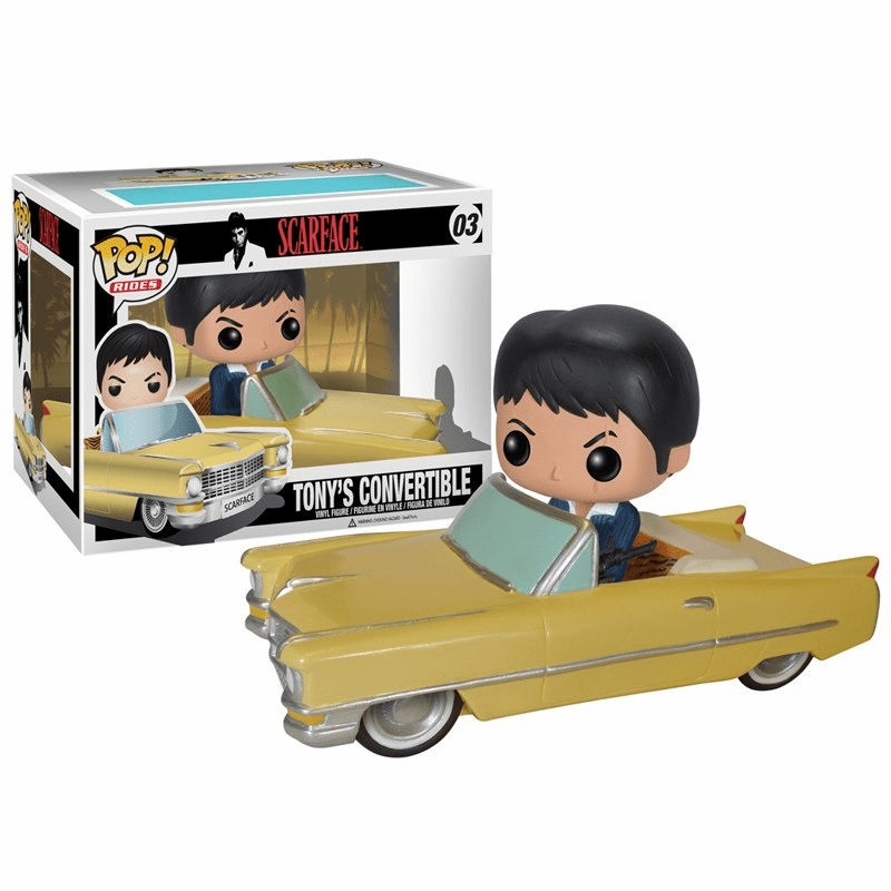 Funko Pop Vinyl Rides Scarface Tony's Convertible