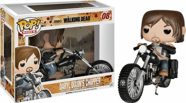 Funko Pop Vinyl Rides Walking Dead Daryl Dixon Chopper