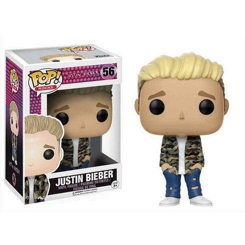 Funko Pop Vinyl Rock 56 Justin Beiber Figure