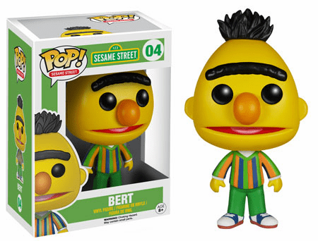 Funko Pop Vinyl Sesame Street Bert Figure