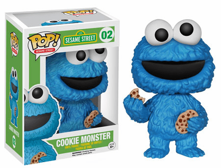 Funko Pop Vinyl Sesame Street Cookie Monster Figure
