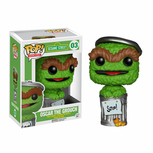 Funko Pop Vinyl Sesame Street Oscar the Grouch Figure