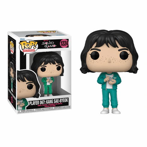 Funko Pop Vinyl TV Squid Game Player 067 Kang Sae-Byeok Figure
