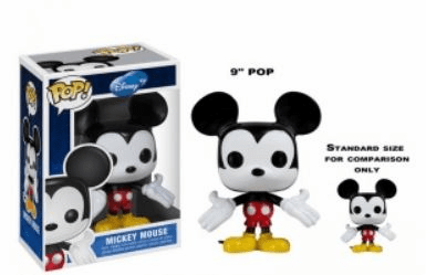 Funko Pop Vinyl Walking Dead Large Mickey Mouse Figure