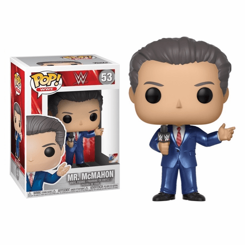 Funko Pop Vinyl WWE 53 Mr. McMahon Figure