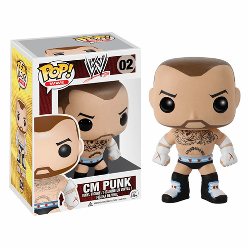 Funko Pop Vinyl WWE CM Punk Figure