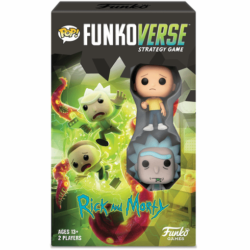 Funkoverse Strategy Game Rick & Morty 100 Set