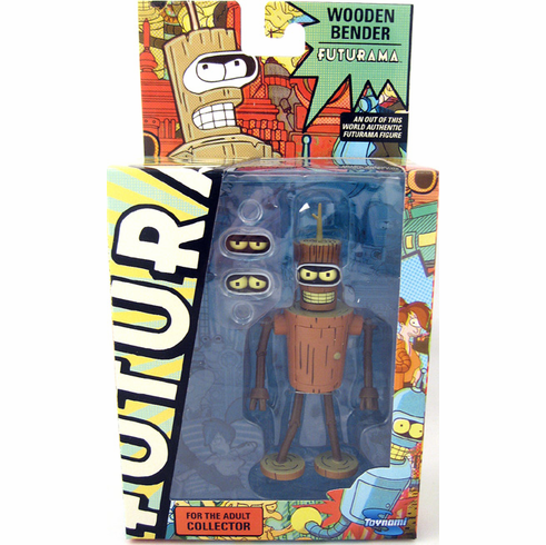 Futurama Series 9 Wooden Bender Action Figure