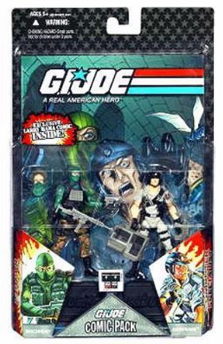 G.I. Joe 25th Anniversary Beachhead & Dataframe Comic Pack