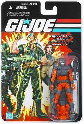 G.I. Joe 25th Anniversary Canada Card Barbeque Figure