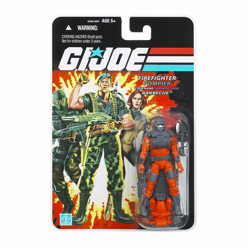 G.I. Joe 25th Anniversary Canada Card Barbeque Figure
