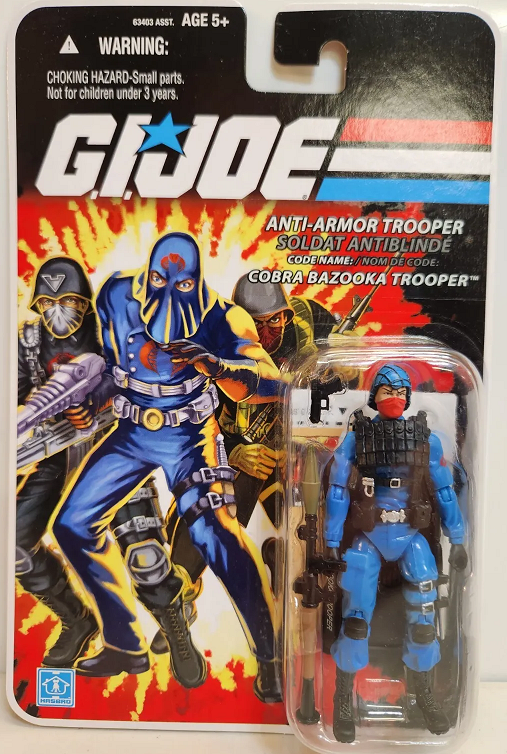 G.I. Joe 25th Anniversary Canada Card Cobra Bazooka Trooper Figure