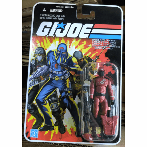 G.I. Joe 25th Anniversary Canada Card Crimson Guard Figure