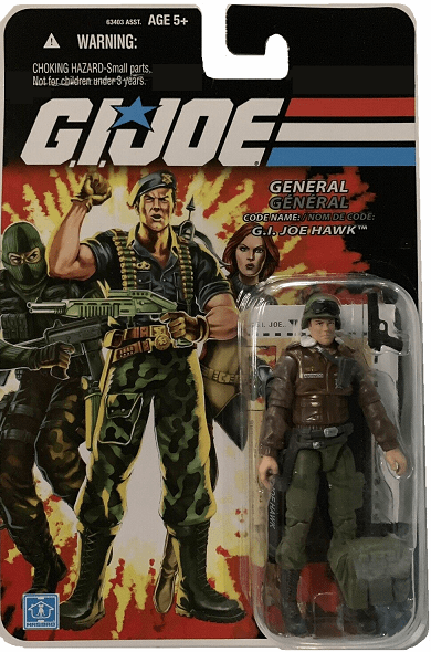 G.I. Joe 25th Anniversary Canada Card Hawk Figure